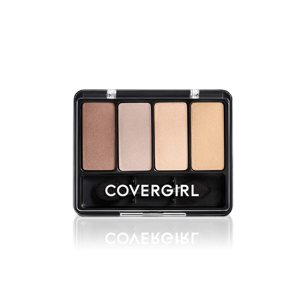 COVERGIRL Eye Enhancers Eyeshadow Kit, Sheerly Nudes, 4 Colors 4-Shadows 1 Count (Pack of 1) - BeesActive Australia