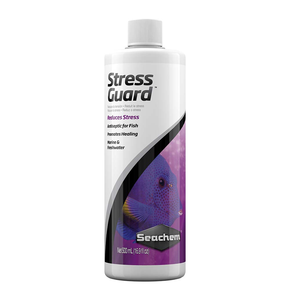 Seachem StressGuard Slime Coat Protection - Stress and Toxic Ammonia Reducer 500 ml - - BeesActive Australia
