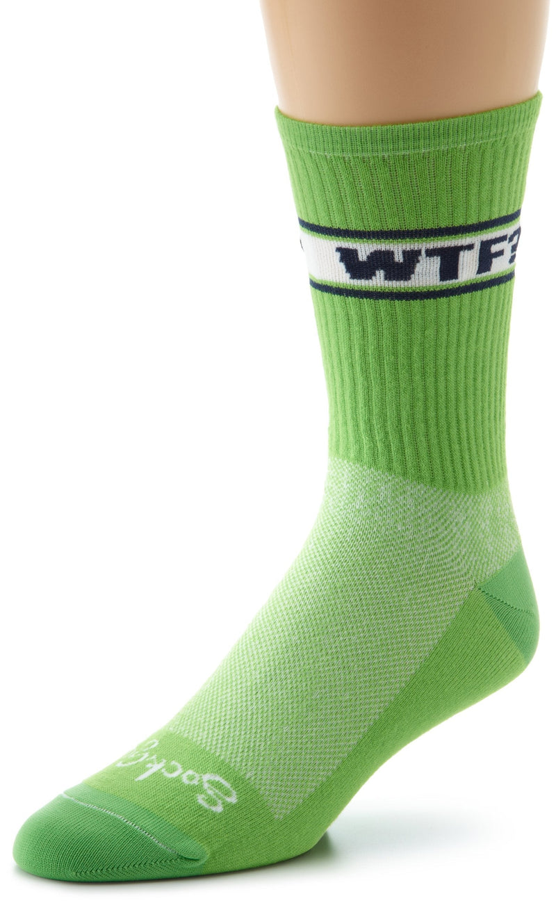 SockGuy Crew Green Small-Medium - BeesActive Australia