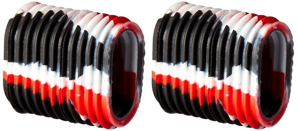 [AUSTRALIA] - Reel Grip 1145 Reel Handle Cover, Black and Red Tie Dye Finish 