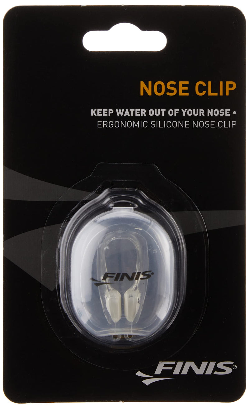 FINIS Nylon Nose Clip with Silicone Pads Clear - BeesActive Australia