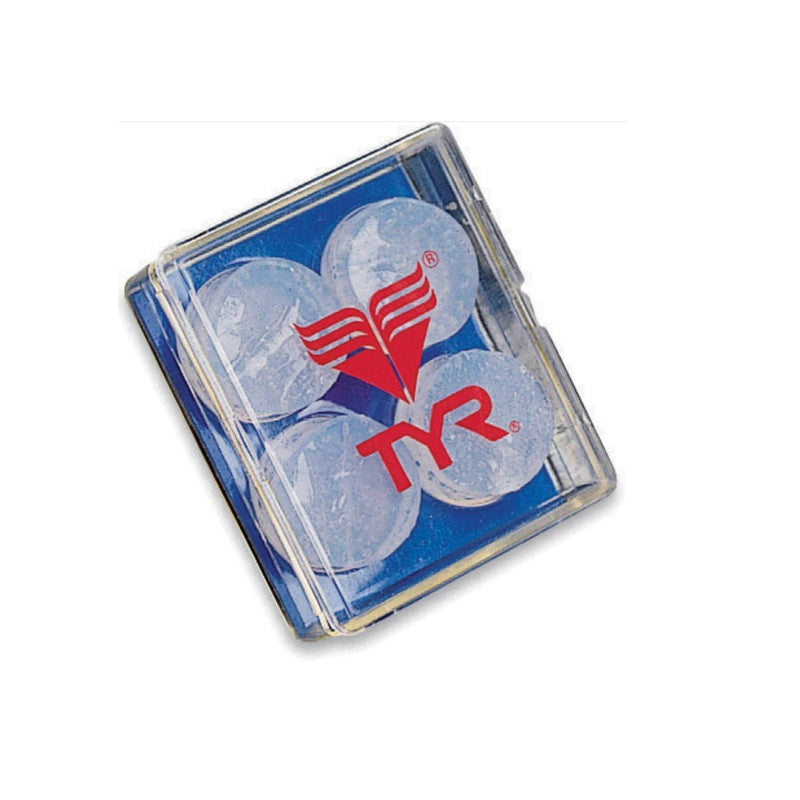 TYR Soft Silicone Ear Plugs, Clear - BeesActive Australia