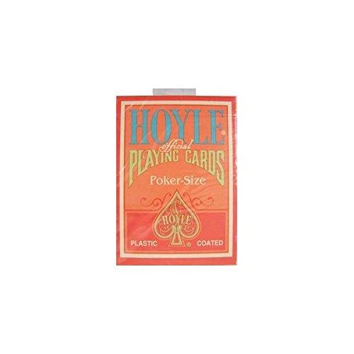 [AUSTRALIA] - Hoyle Pink Playing Cards Poker Size Regular index by Bicycle 