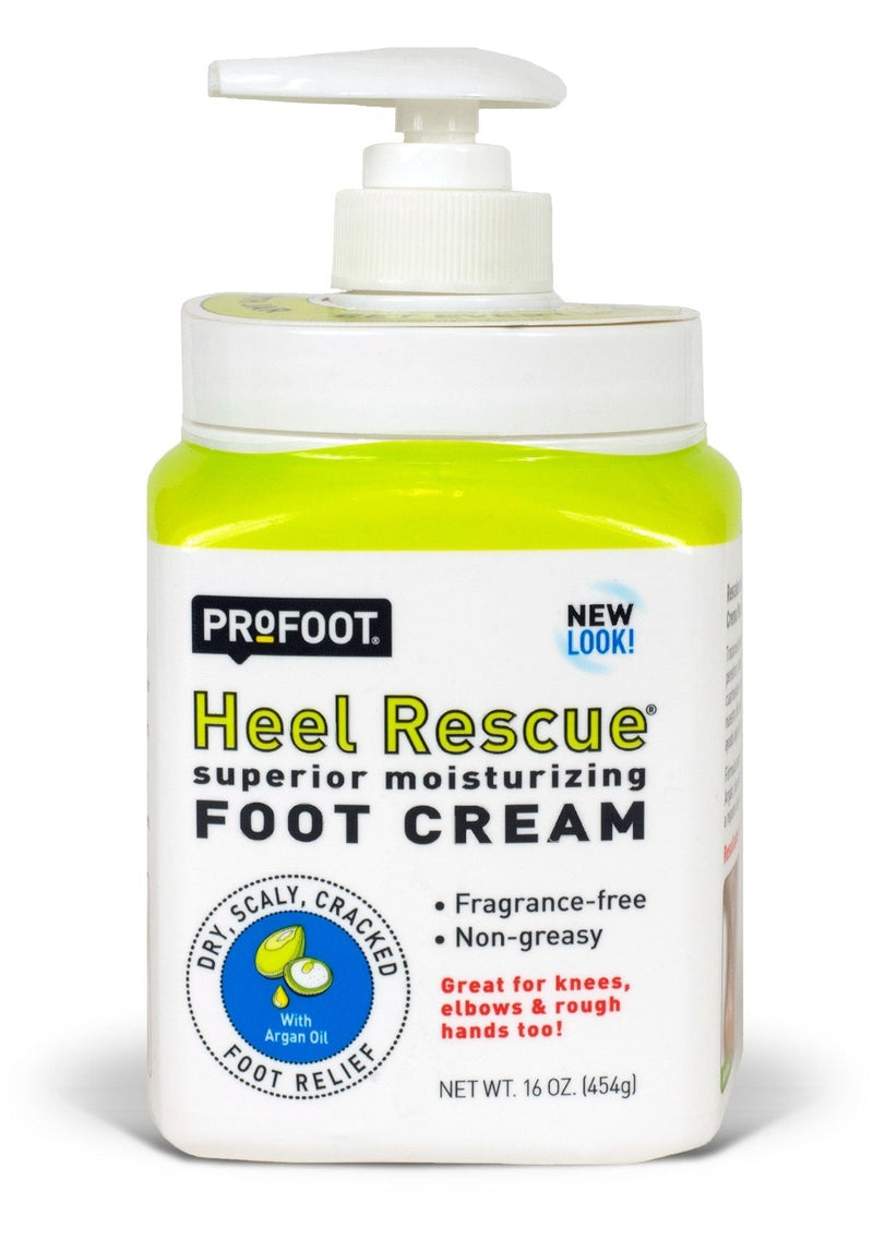 PROFOOT Heel Rescue Foot Cream, 16 Ounce (Pack of 3) Non-Greasy Foot Cream Ideal for Cracked Skin Calloused Skin or Chapped Skin on Feet Heels Elbows and Knees, Penetrates Moisturizes and Repairs 1 Pound (Pack of 3) - BeesActive Australia