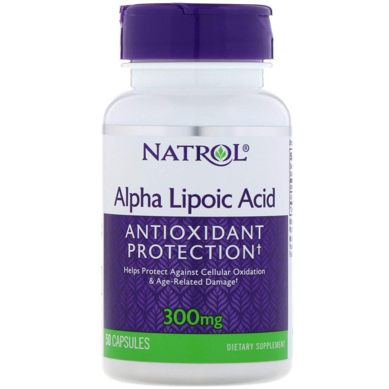 Natrol Alpha Lipoic Acid 300 Milligrams - 50 Caps (Packs of 3) - BeesActive Australia