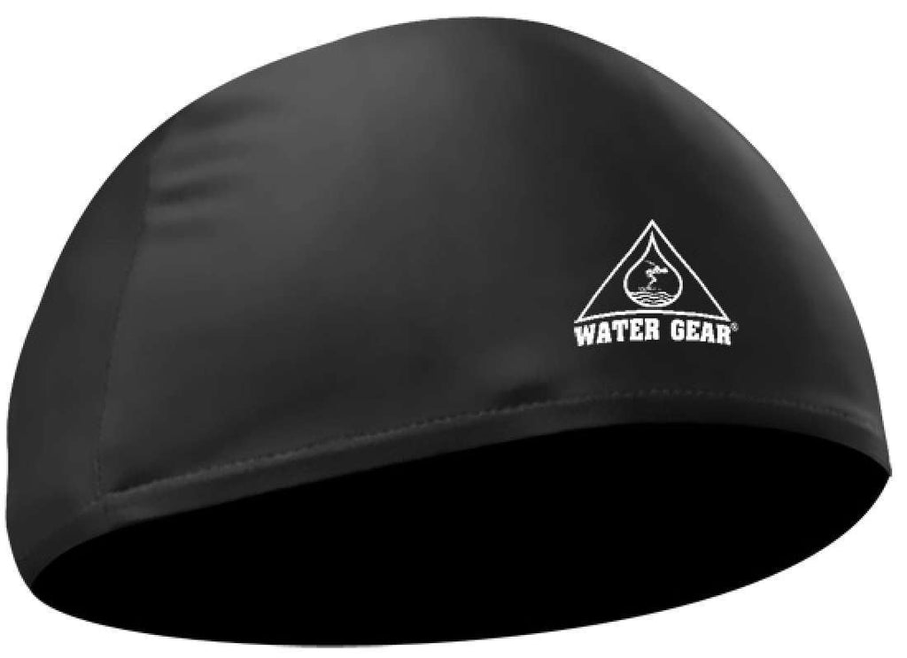 [AUSTRALIA] - Water Gear Lycra Bathing Cap Black 