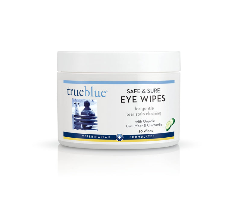 TrueBlue Dental, Ears, and Eyes Wipes for Dogs, Cats, & Puppies Safe & Sure Eye Wipes - BeesActive Australia