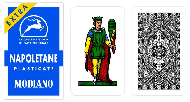 Napoletane 97/31 Modiano Regional Italian Playing Cards. Authentic Italian Deck. - BeesActive Australia