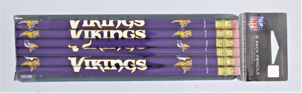 WinCraft Minnesota Vikings 6-Pack Pencils - BeesActive Australia