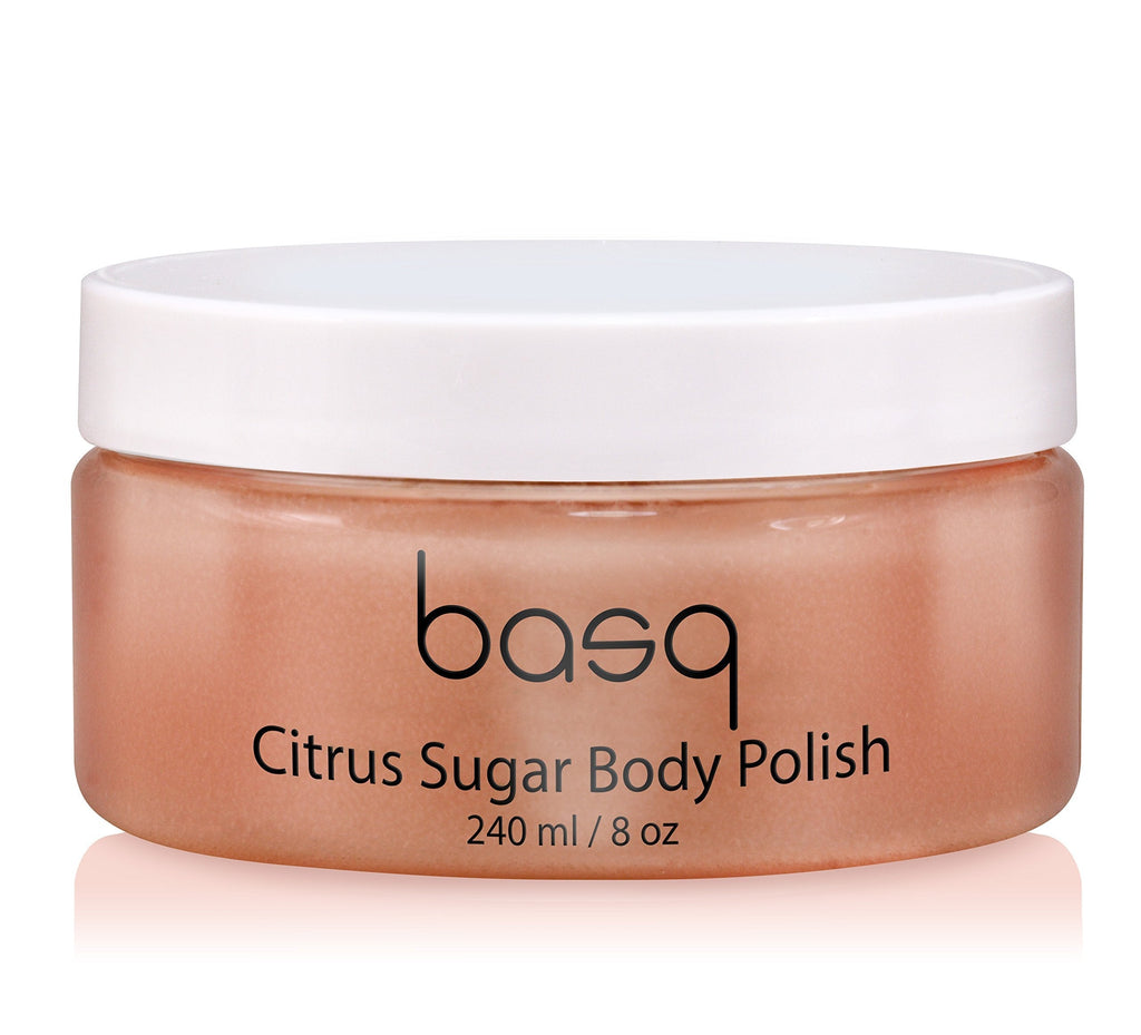 Basq Citrus Sugar Body Polish, 8 ounces - BeesActive Australia