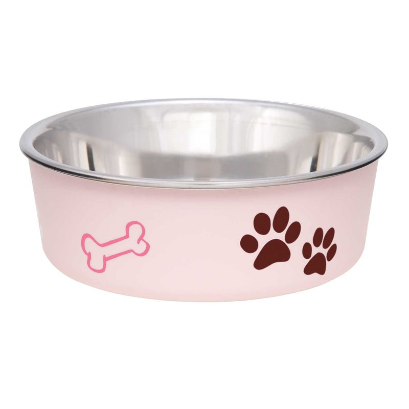 Loving Pets Bella Bowl, Dog Bowl Medium Paparazzi Pink - BeesActive Australia