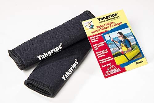 Yakgrips Paddle Grips for Take-Apart Kayak Paddle Shaft, Kayaking Accessories, Non-Slip Grip, Blister Prevention - Cascade Creek Black - BeesActive Australia