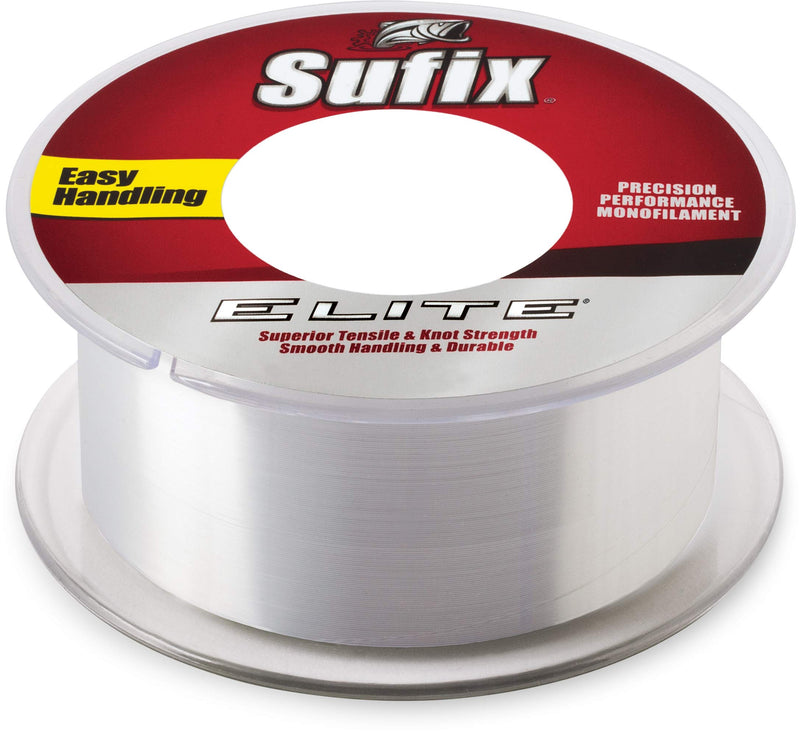 Sufix Elite 10 lb Test Fishing Line (330 yds) Clear 10 lbs - BeesActive Australia