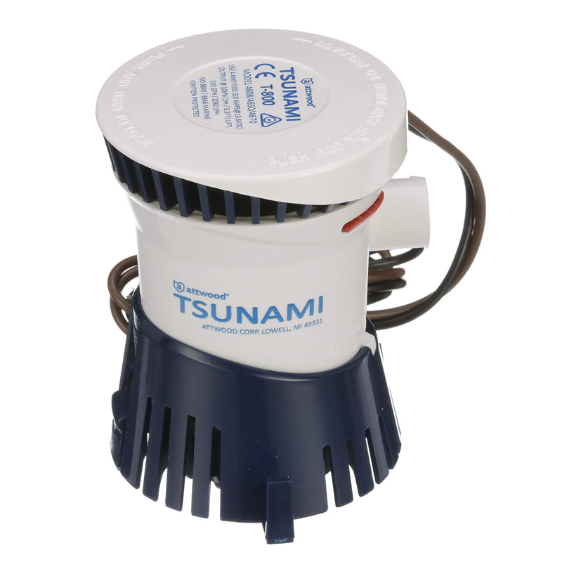 Attwood Tsunami Bilge Pump, 12-Volt, 29-Inch Wire T800 - BeesActive Australia