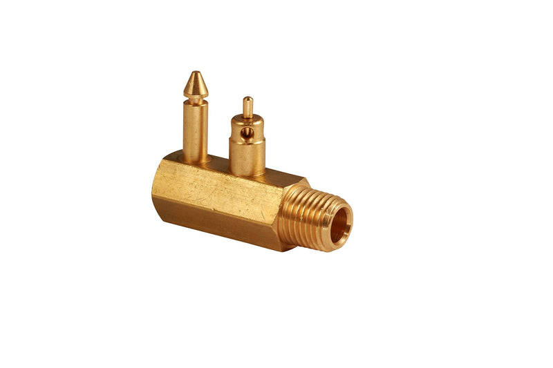 Attwood 8897-6 Brass Quick-Connect Tank Fitting 1/4-Inch NPT Male Thread for Yamaha - BeesActive Australia