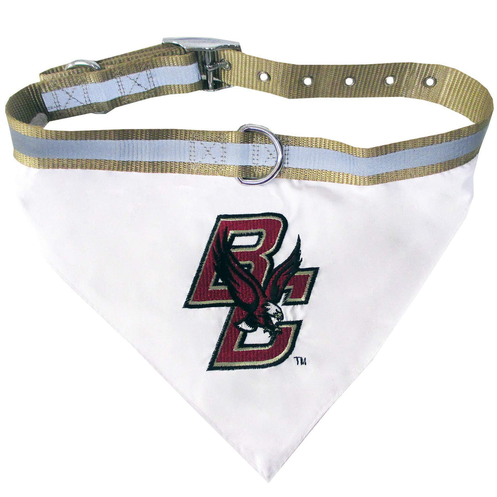 Pets First Collegiate Pet Accessories, Dog Collar Bandana Boston College Eagles Small - BeesActive Australia