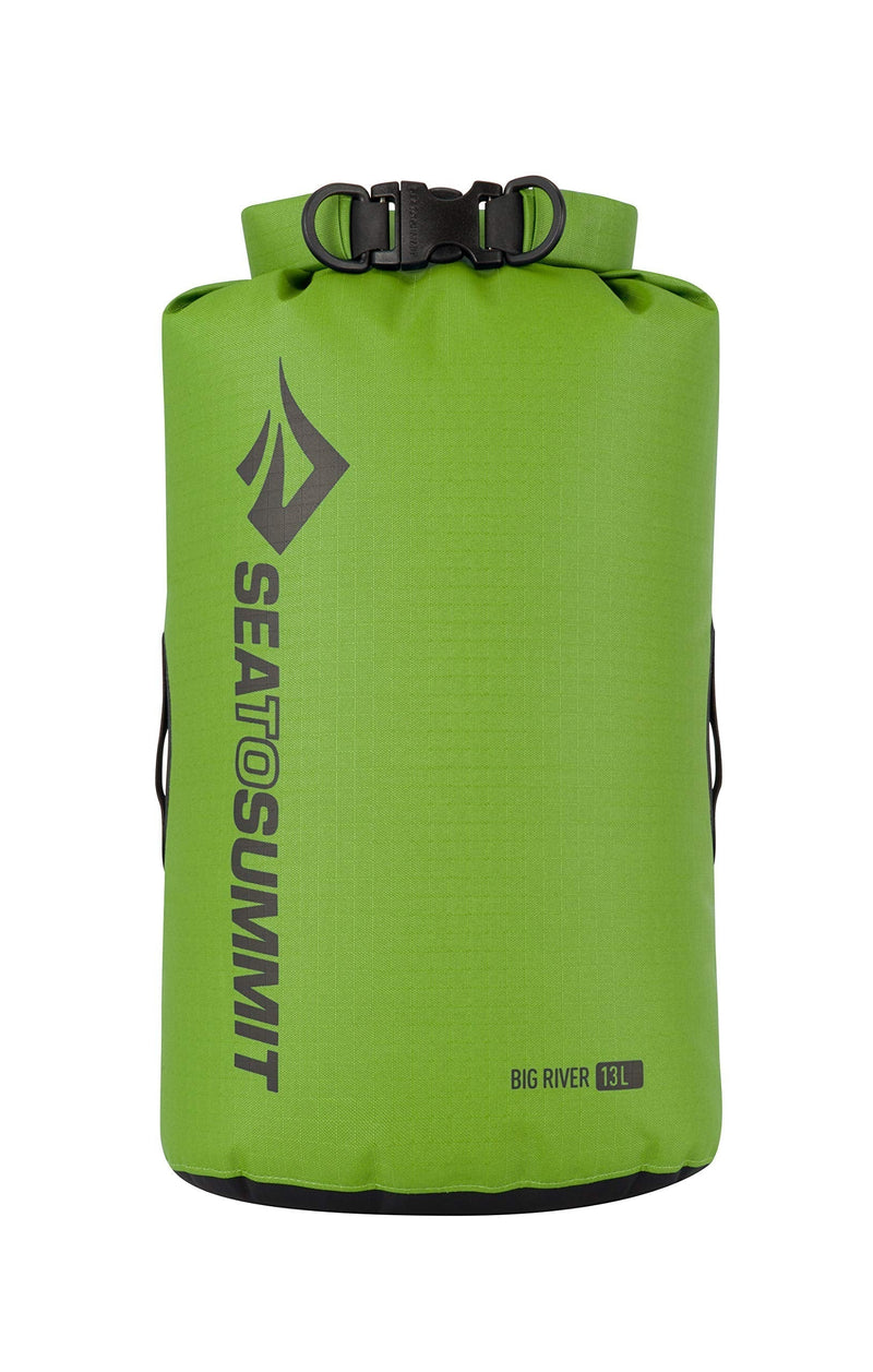 Sea to Summit Big River Dry Bag, Ultra-Durable Roll-Top Dry Storage Apple Green 13 Liter - BeesActive Australia