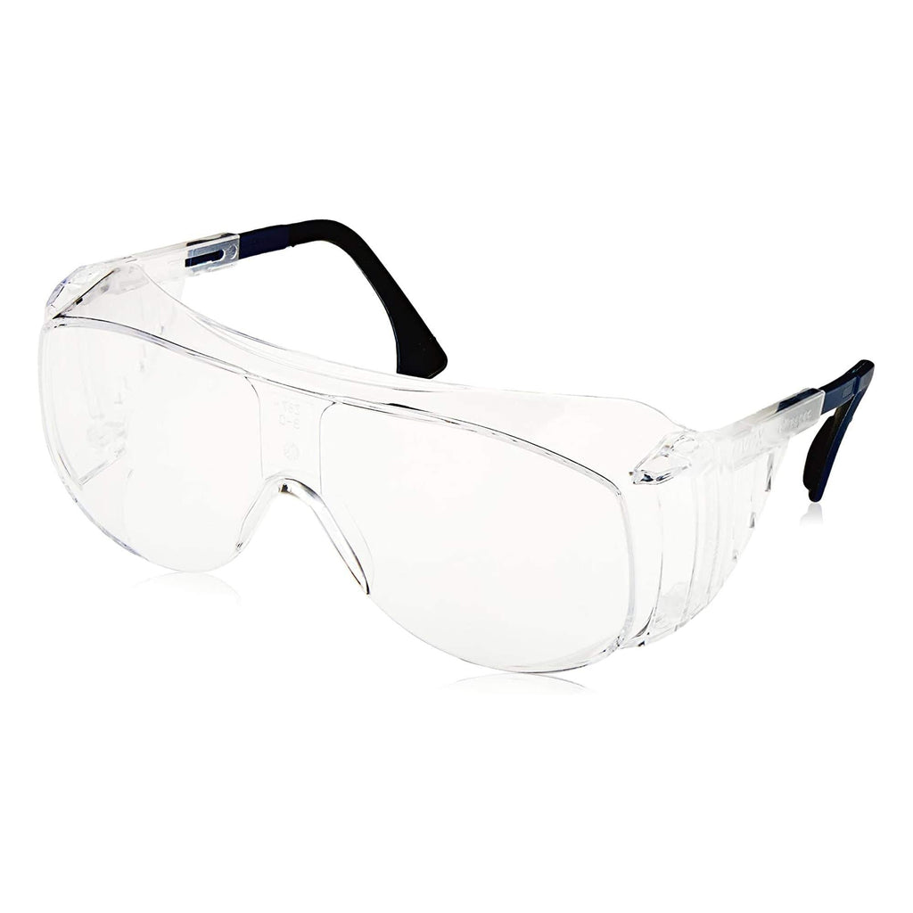 Uvex Ultra-Spec 2001 OTG (Over-the Glass) Visitor Specs Safety Glasses with Clear Uvextreme Anti-Fog Lens (S0112C) - BeesActive Australia