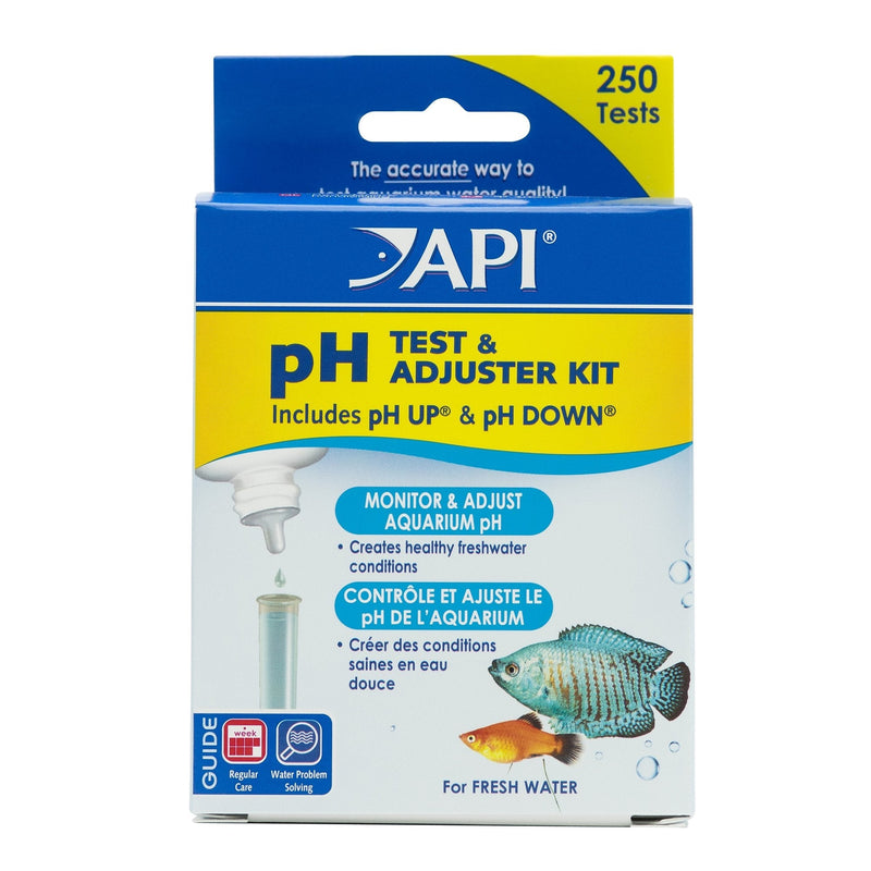 API pH TEST & ADJUSTER KIT 250-Test Freshwater Aquarium Water pH Test and Adjuster Kit (29A) - BeesActive Australia