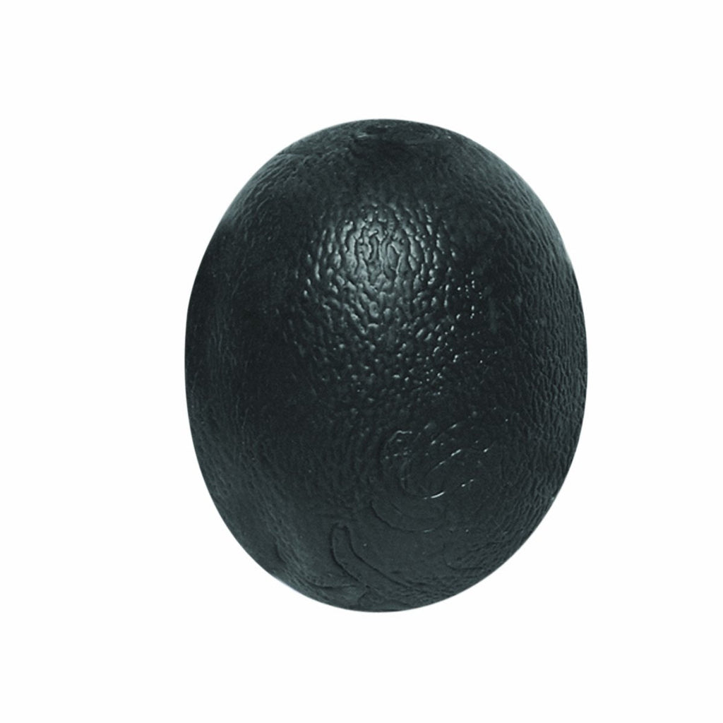 Cando 10-1895 Black Cylindrical Hand Exercise Ball, X-Heavy Resistance, Large Egg-Shaped Black: X-Heavy - BeesActive Australia