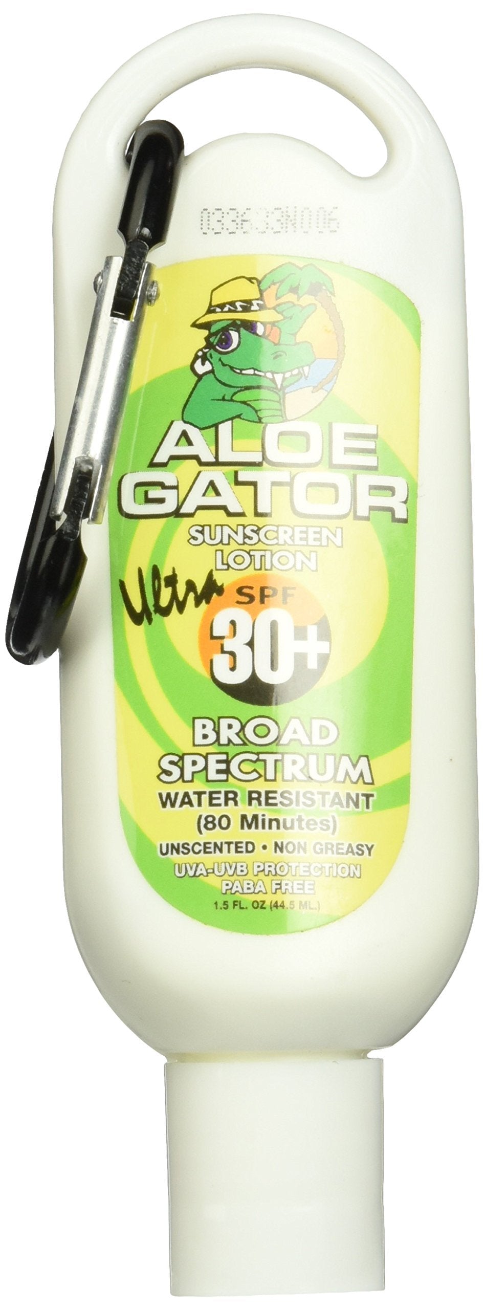 Aloe Gator SPF 30+ Lotion with Carabiner (1.5-Ounce) - BeesActive Australia