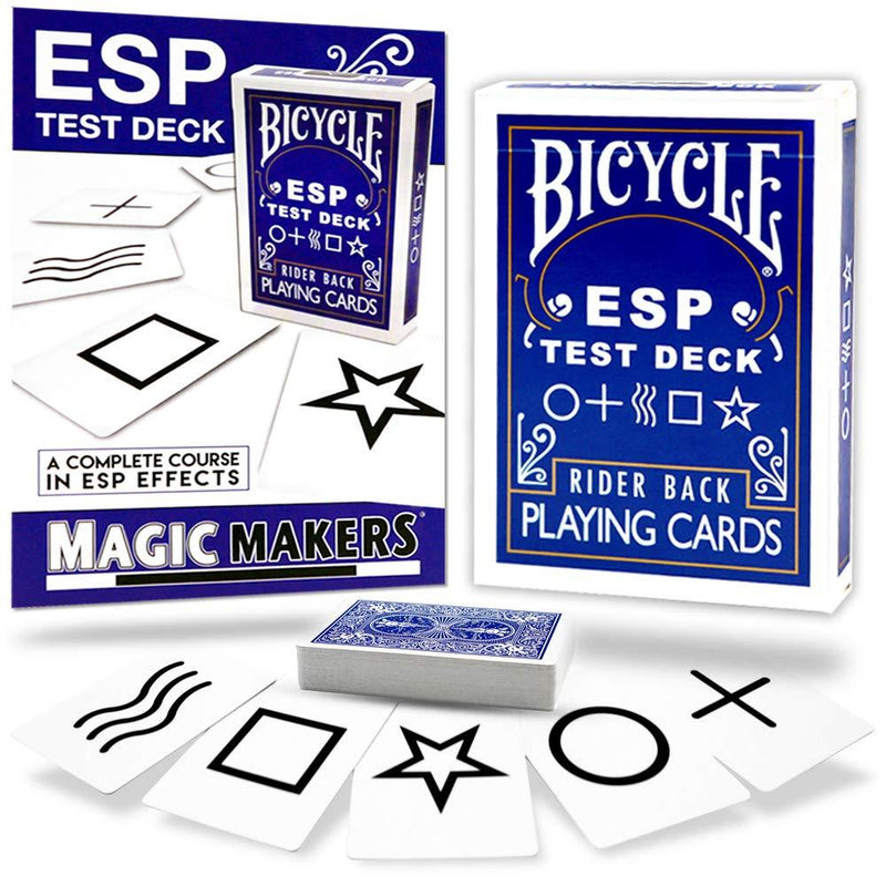 [AUSTRALIA] - Magic Makers ESP Deck Bicycle Back Cards with Complete Online Course 
