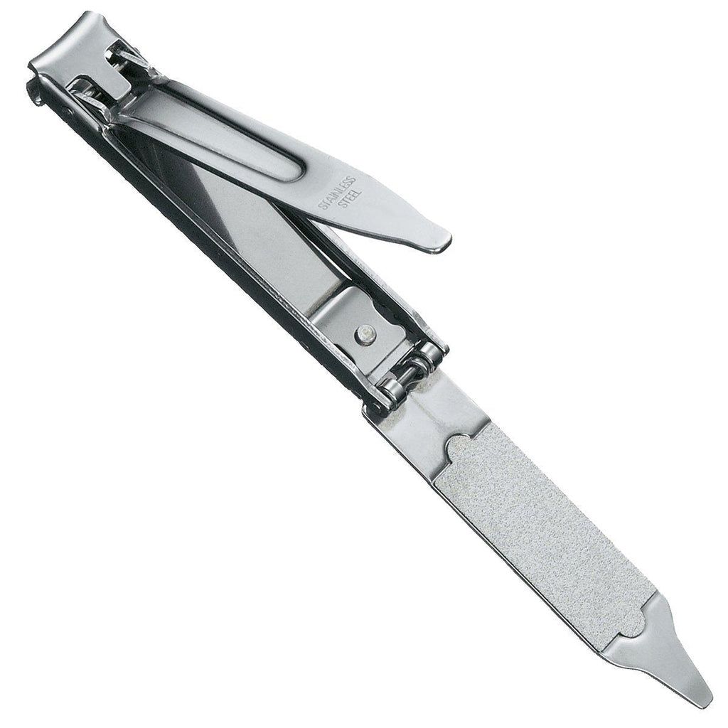 Victorinox 8.2055.CB Swiss Army Nail Clippers with Nail File, Stainless, in Blister - BeesActive Australia