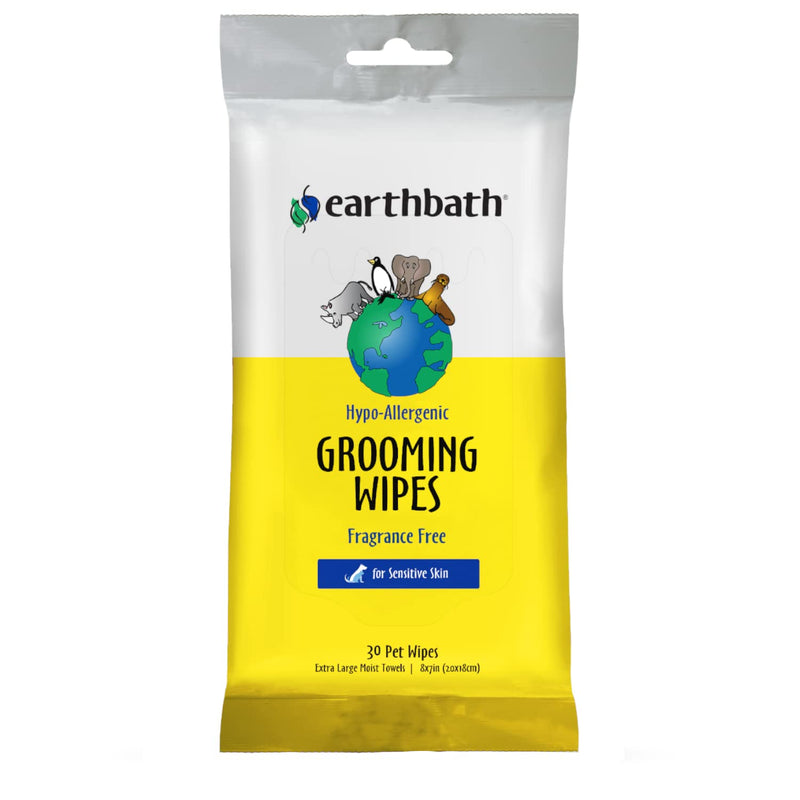 earthbath All Natural Hypo-Allergenic Grooming Wipes Pack of 1 - BeesActive Australia