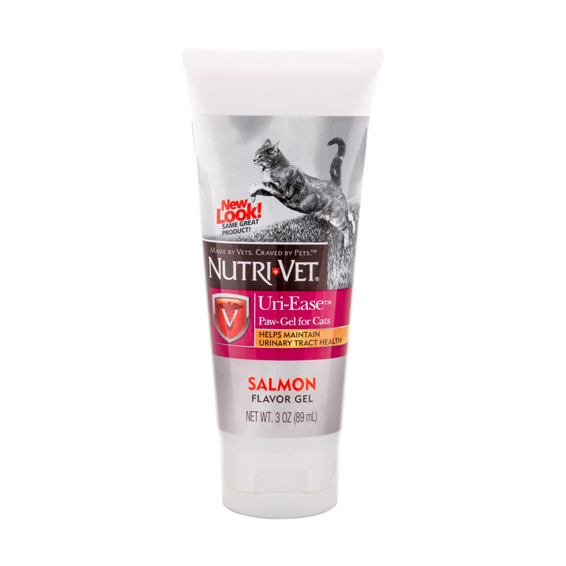 Nutri-Vet Uri-Ease Paw Gel for Cats |Helps Maintain Urinary Tract Health| Salmon Flavor | 3 ounces - BeesActive Australia