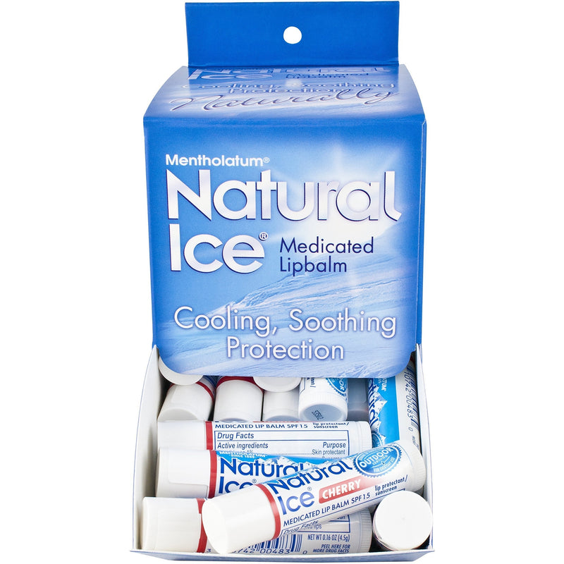 Natural Ice Cherry, 0.16 ounce Tubes (Pack of 48) - BeesActive Australia