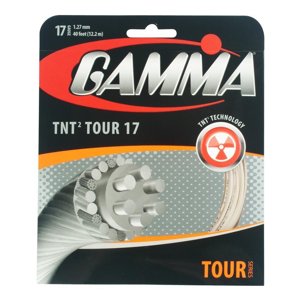 [AUSTRALIA] - Gamma TNT2 Tour 17G Tennis String, Natural 