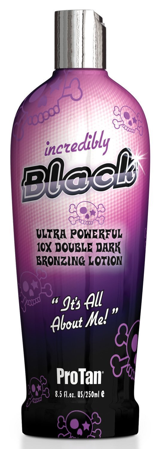 Pro tan PT-00-1088 Pro Tan Incredibly Black Double Dark Bronzing Lotion, 8.5 Ounce - BeesActive Australia