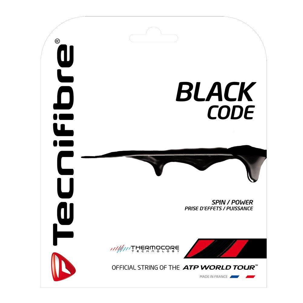 [AUSTRALIA] - Tecnifibre Black Code Tennis String Set (16 gauge, 1.28) 