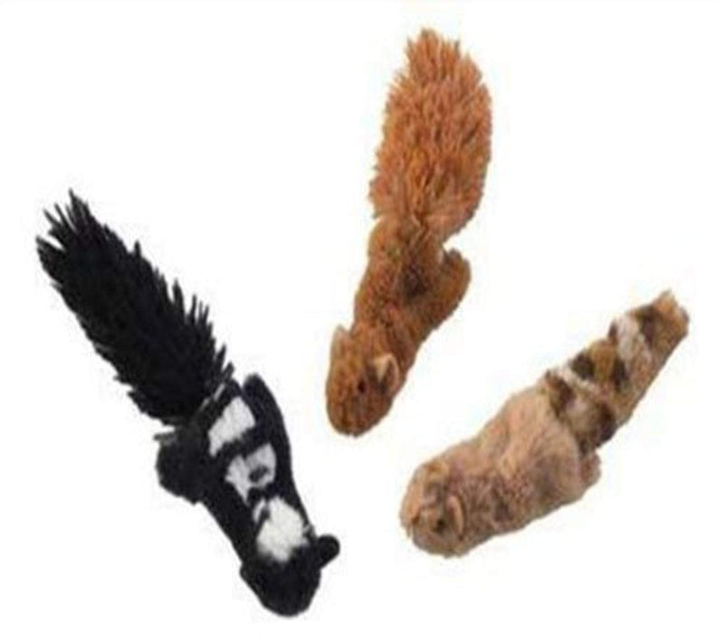 Skinneeez Cat Toys, 3" Forested, Creature May Vary 1 - BeesActive Australia