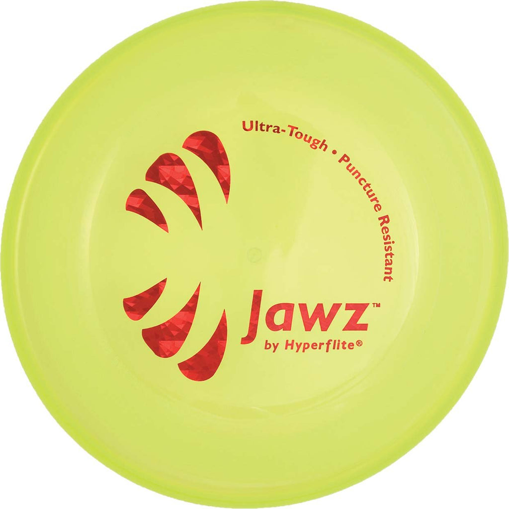 Hyperflite Jawz Pup World Toughest Competition Dog Disc Puncture Resistant Frisbee 7 Inch Lemon Lime Lemon-Lime - BeesActive Australia
