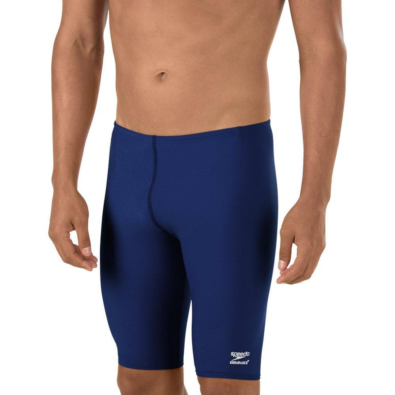 [AUSTRALIA] - Speedo Unisex-Child Swimsuit Jammer Endurance+ Solid USA Youth Navy 26 