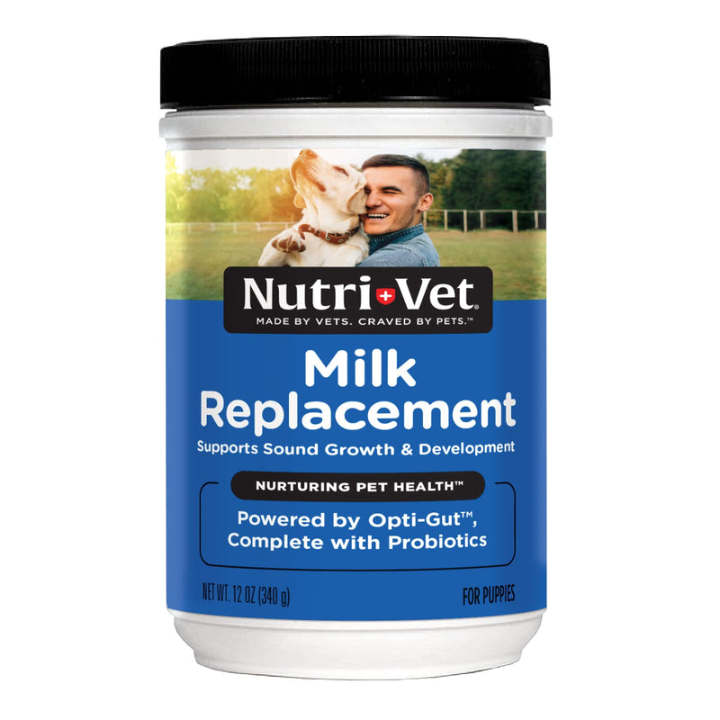 Nutri-Vet Milk Replacement For Puppies | Healthy Gut Support with Probiotics | 12 Ounces - BeesActive Australia