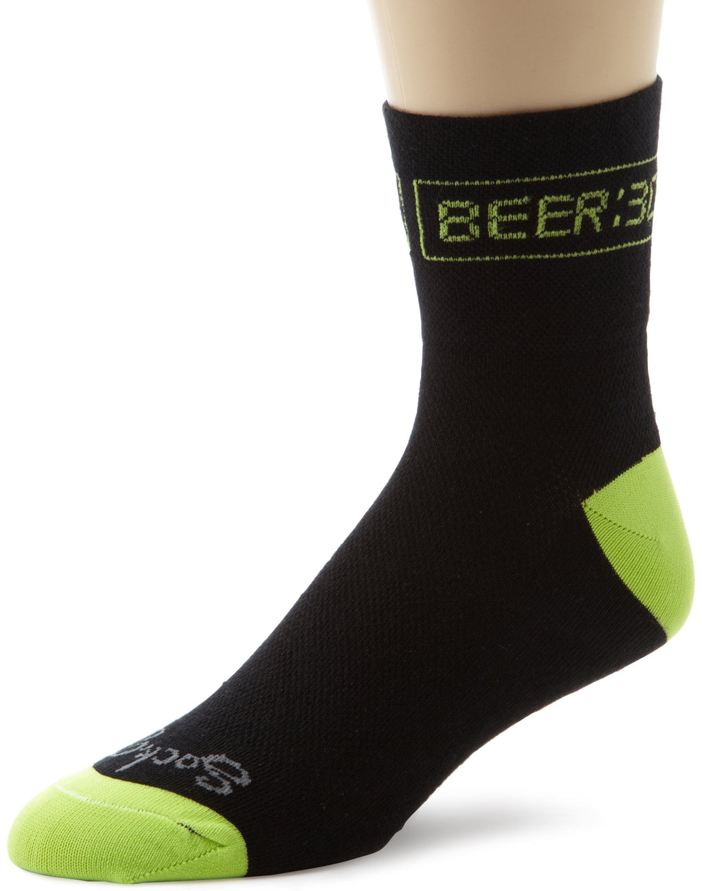 SockGuy Men's Beer 30 Socks Small-Medium Black - BeesActive Australia