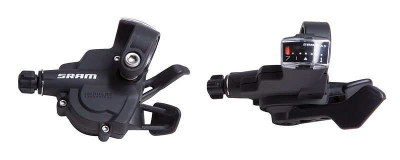SRAM X.3 7SP Rear Index Front Trigger Shifter Set - BeesActive Australia