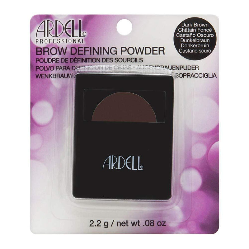 Ardell Eye Brow Eyebrow Defining Powder Dark Brown .08oz - BeesActive Australia