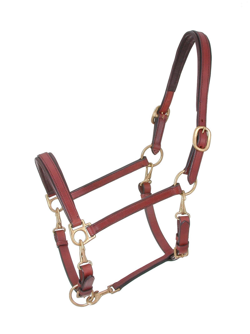 [AUSTRALIA] - Tough 1 Royal King 4-Way Stable/Grooming Halter, Brown 