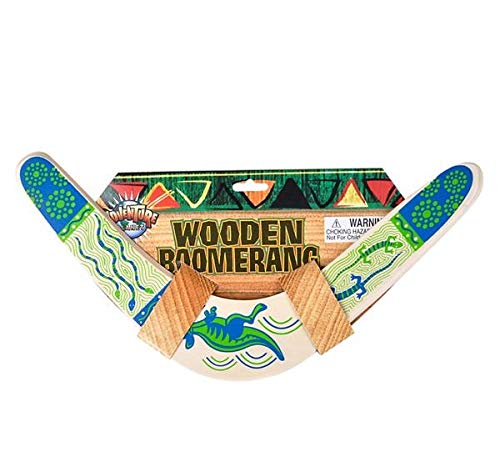 Rhode Island Novelty Wooden Boomerang Colors May Vary - BeesActive Australia
