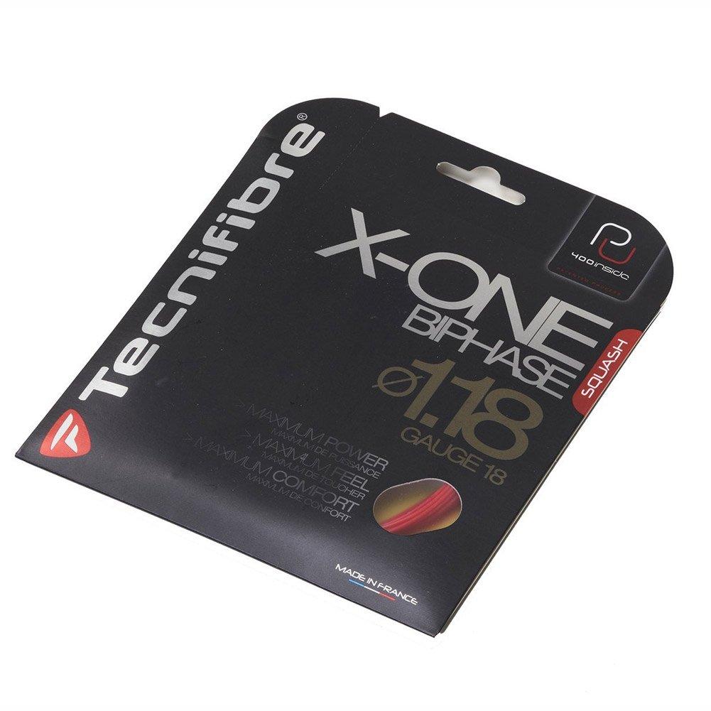 [AUSTRALIA] - Tecnifibre Power X-One Biphase Squash String Set Red 