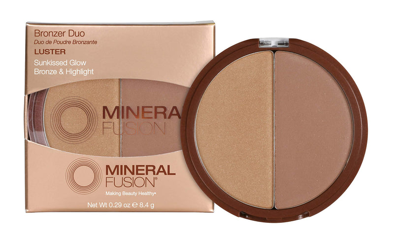 Mineral Fusion Bronzer Duo Luster, 0.29 Oz Luster Bronzer duo - BeesActive Australia