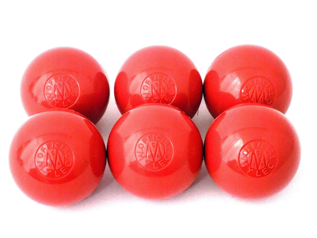 [AUSTRALIA] - Mylec Hot Weather Hockey Balls, (Pack of 6) RED 