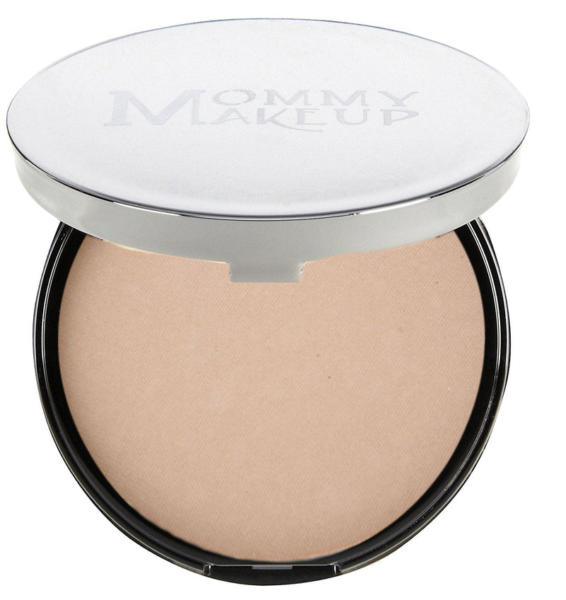Mommy Makeup Mineral Dual Powder SPF15 [4-in-1 Pressed Mineral Foundation] 0.45 ounce - Oil-free, Talc-free, Fragrance-free, Paraben-free - Due Date - BeesActive Australia