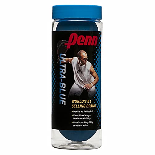 Penn Ultra-Blue Racquetball (3 Ball Can) - BeesActive Australia