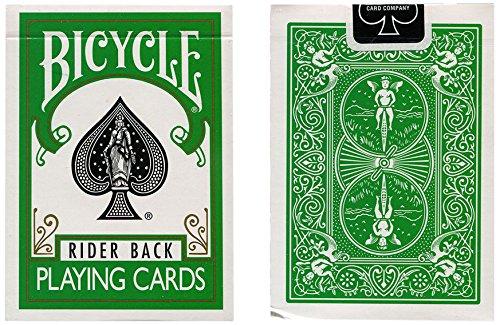 [AUSTRALIA] - MMS Cards Bicycle Green Back USPCC Trick 