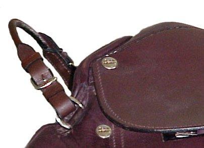 [AUSTRALIA] - Paris Tack Rolled Leather Grab Strap with Buckles for English Saddles 