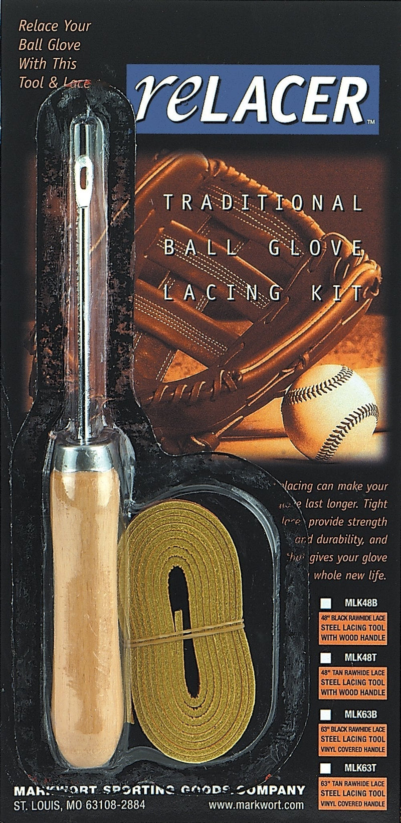 Markwort Relacer Glove Lacing Kit Black - BeesActive Australia